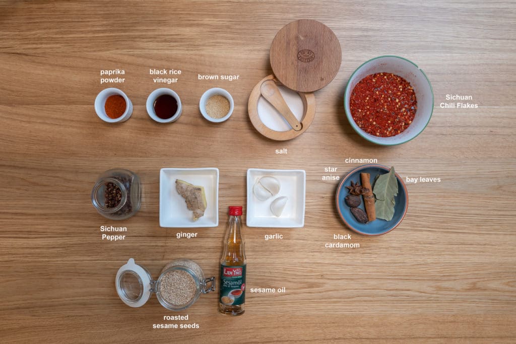 sichuan chili oil ingredients