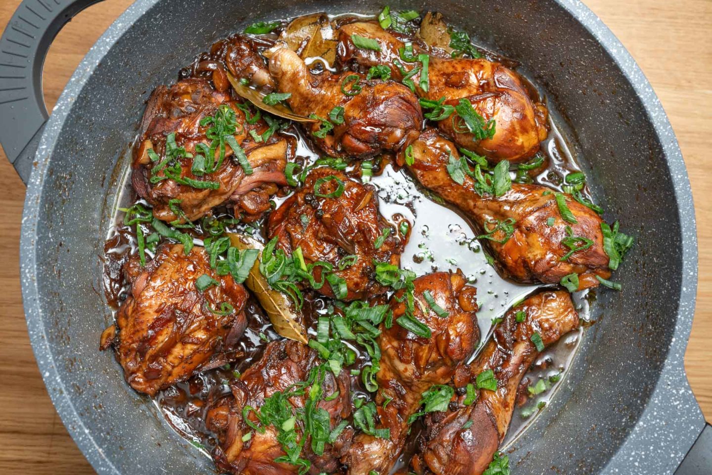 Filipino Chicken Adobo, the most savory chicken stew recipe ever?!