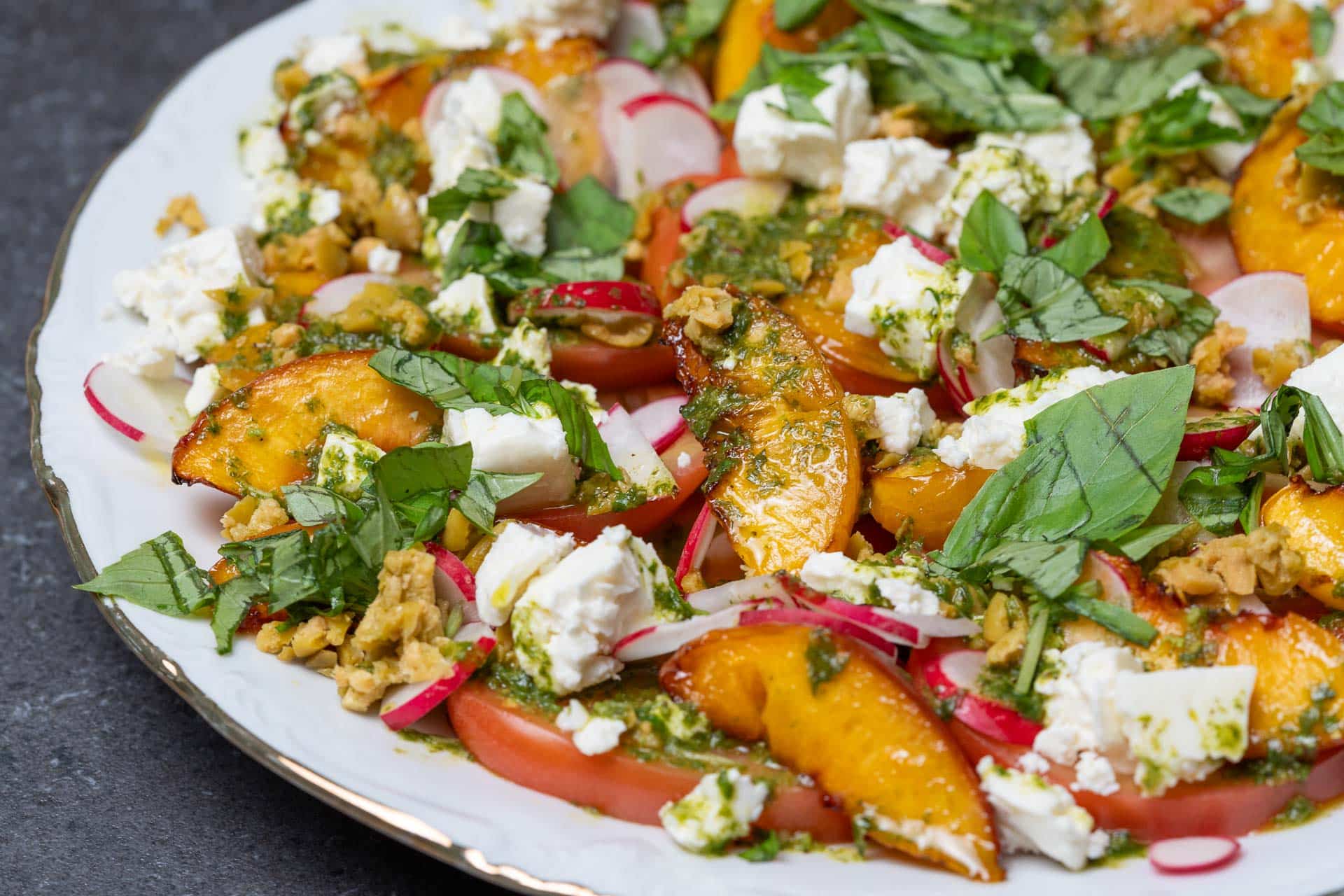 The best nectarine summer salad