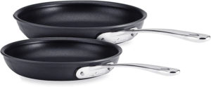 Best Black Friday Cookware Deals 2023-All-Clad HA1 Hard Anodized Nonstick Fry Pan Set