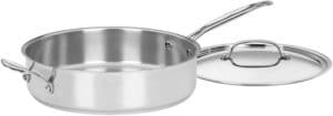 Best Black Friday Cookware Deals 2023-Cuisinart Stainless Steel Sauté Pan