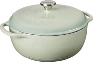 Best Black Friday Cookware Deals 2023-Lodge 6 Quart Enameled Cast Iron Dutch Oven