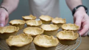 chocolate orange tartlet shells