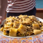 Cooking Paccheri al Tonno