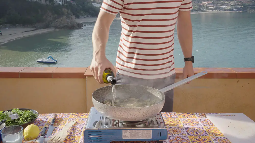 Cooking in Italy
