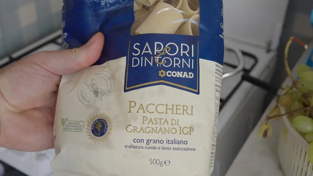 Quality Italian Paccheri Pasta