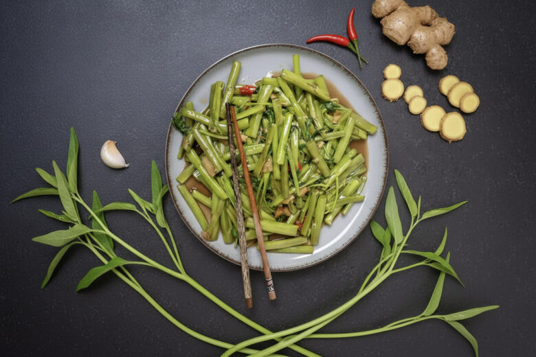 stir fried morning glory recipe