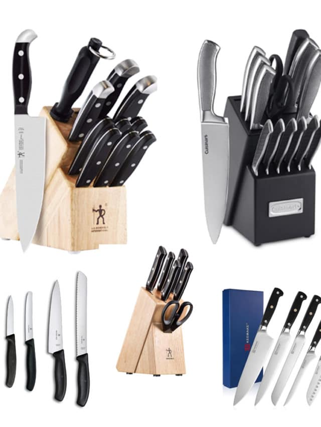 5 Best Kitchen Knife Sets under 100 Dollars