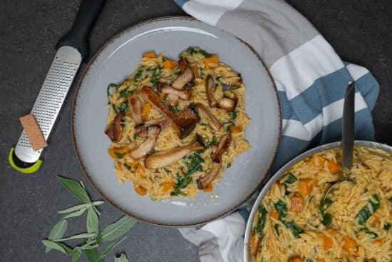 butternut squash orzo