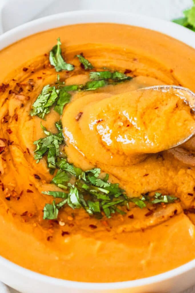 Creamy Lentil Soup Recipe - Fall Soup Recipes
