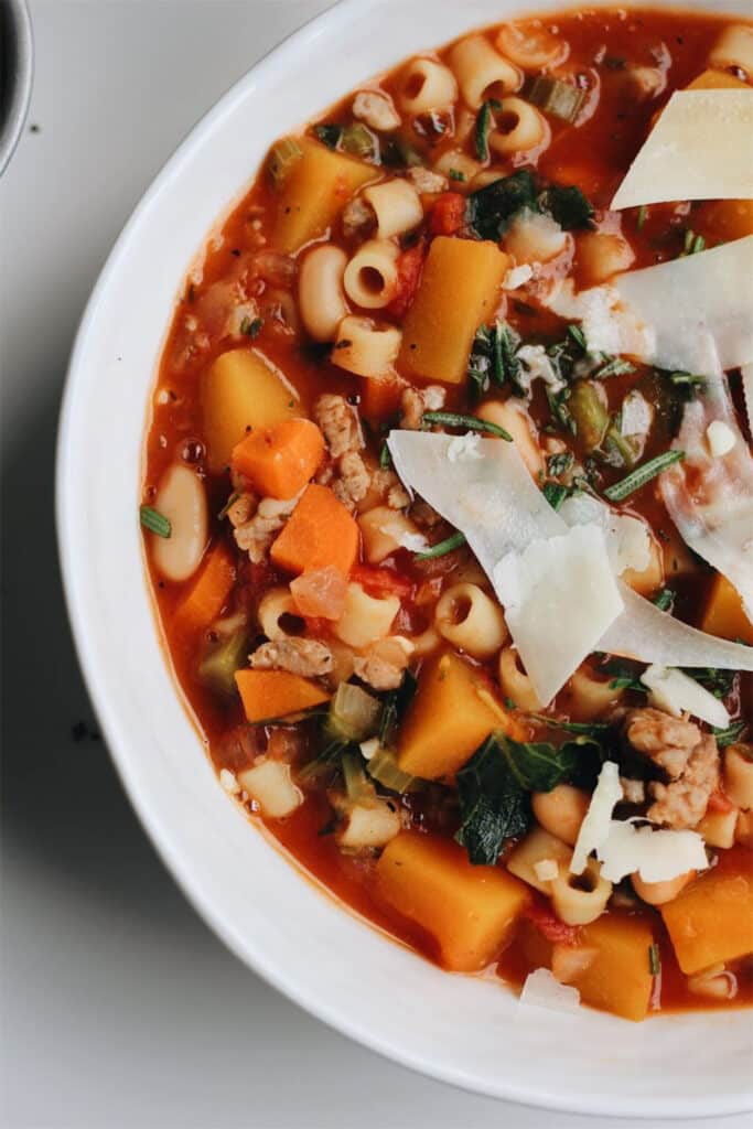 Fall Minestrone Recipe - Best Fall Soup Recipes