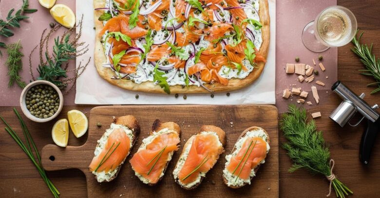 a collection of delicious and exciting smoked salmon recipes