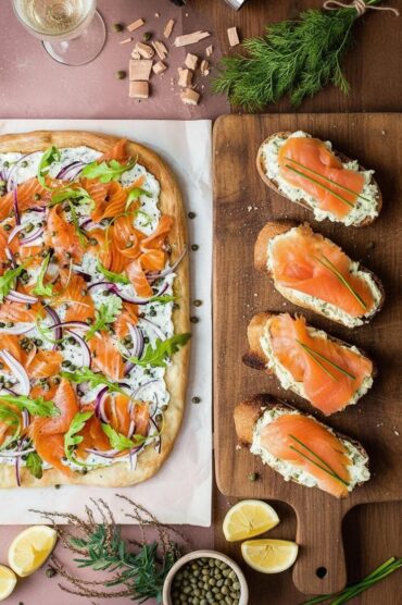 a collection of delicious and exciting smoked salmon recipes
